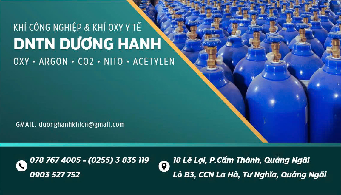 Khí công nghiệp Quảng Ngãi