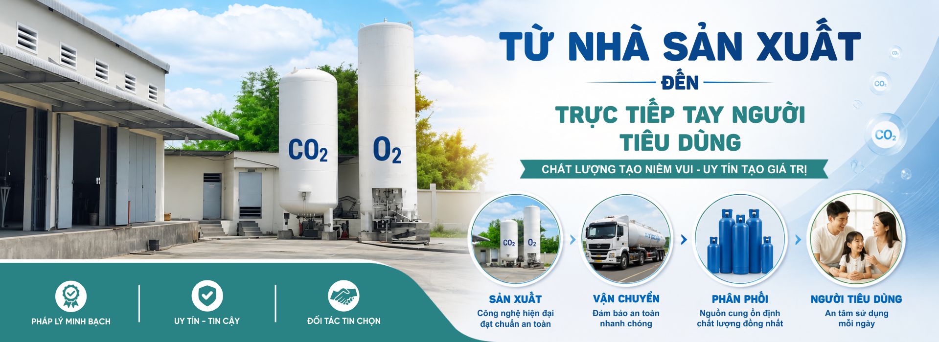 khí công nghiệp Quảng Ngãi Sản xuất bình khí công nghiệp Quảng Ngãi